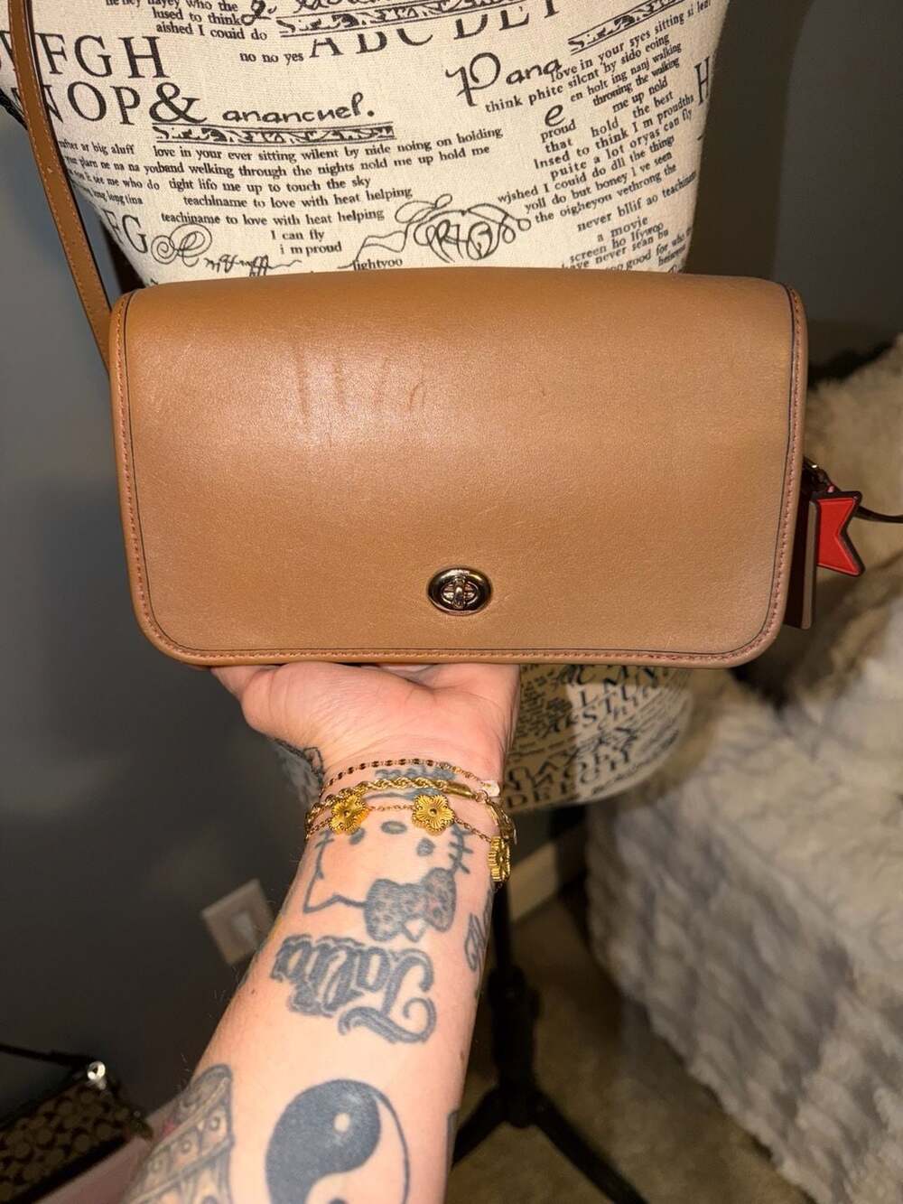 Coach 1941 Dinky Crossbody Bag in Glovetanned Leather